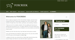 Desktop Screenshot of foxcreektack.com